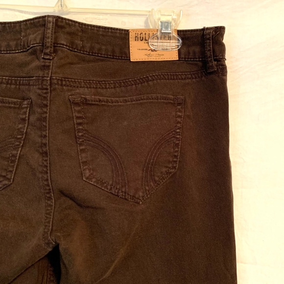 Hollister Women Skinny Stretch Jeans Brown Size 7 W 28 - Picture 8 of 11